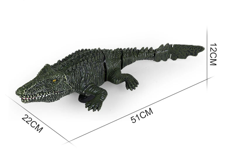 Dinosaure Crocodile Télécommandé - RC Télécommandé