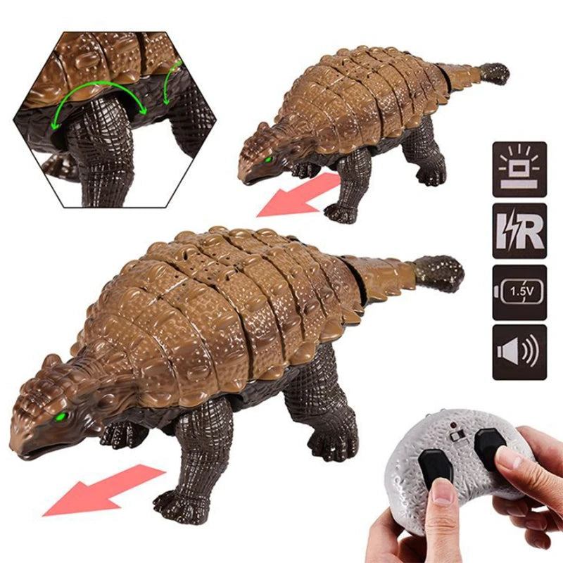 Dinosaure Ankylosaure Télécommandé - RC Télécommandé