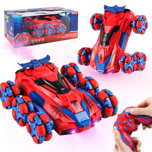 Voiture Acrobatique Télécommandée Spider-Man - RC Télécommandé