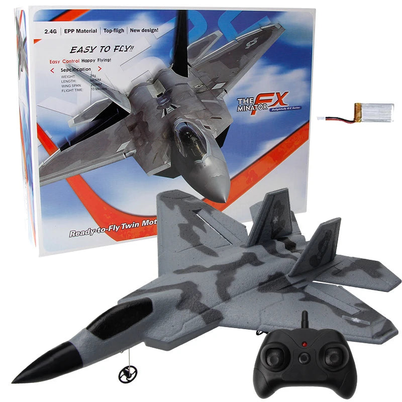 Jouet Avion Militaire RC - RC Télécommandé