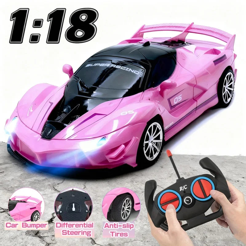 Voiture Télécommandée Rose - RC Télécommandé