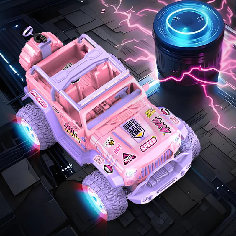 Voiture Rose Télécommandée Tout-Terrain - RC Télécommandé