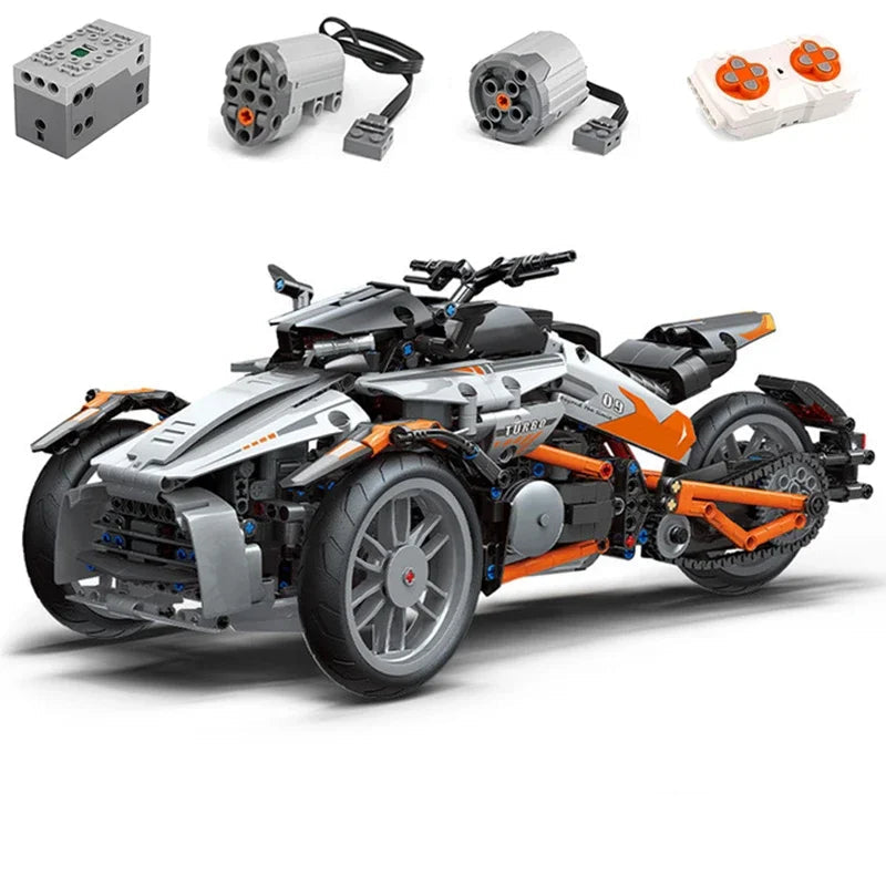 Moto RC à Construire - RC Télécommandé
