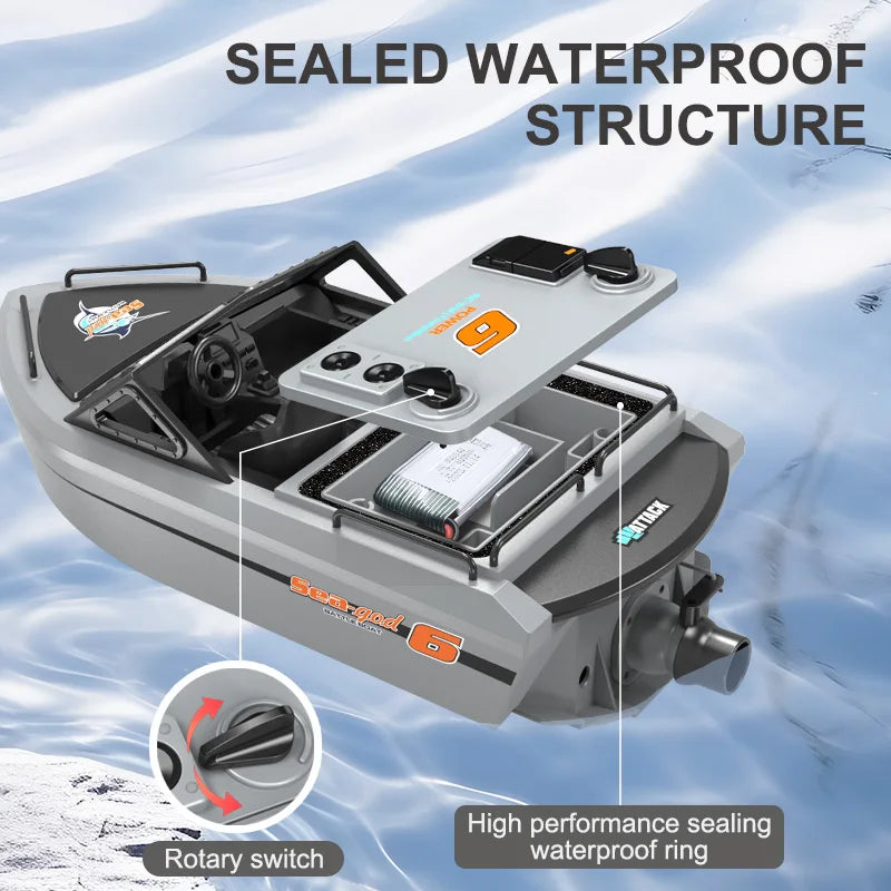 Bateau Hors-Bord Radiocommandé - RC Télécommandé