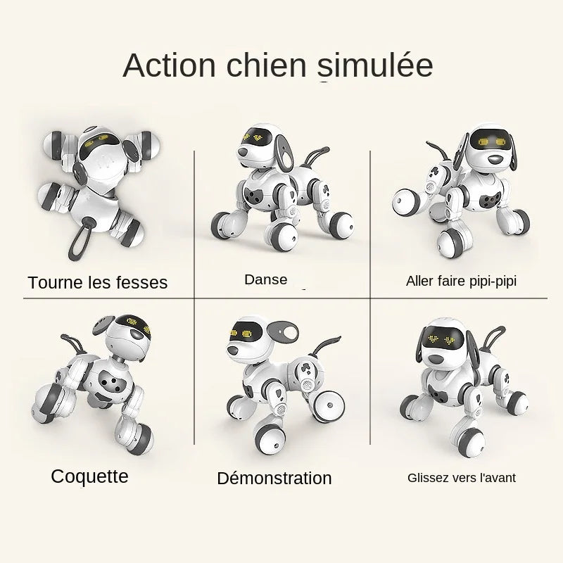 Fafeicy Jouet robot pour chien télécommandé Robot chien télécommandé Fafeicy Jouet robot pour chien télécommandé Robot chien télécommandé