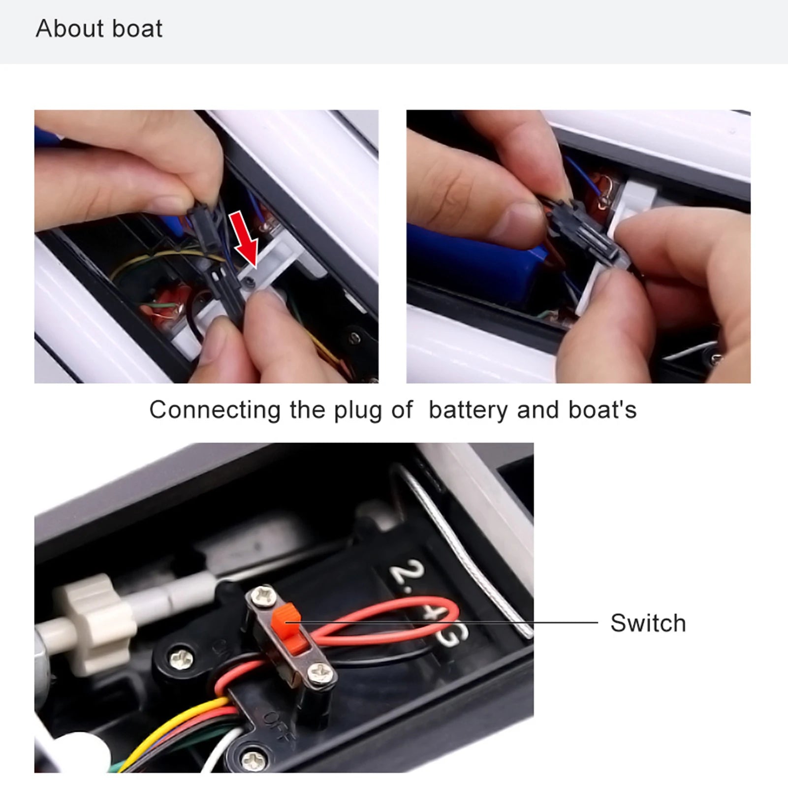 Bateau Racing Télécommandé - RC Télécommandé