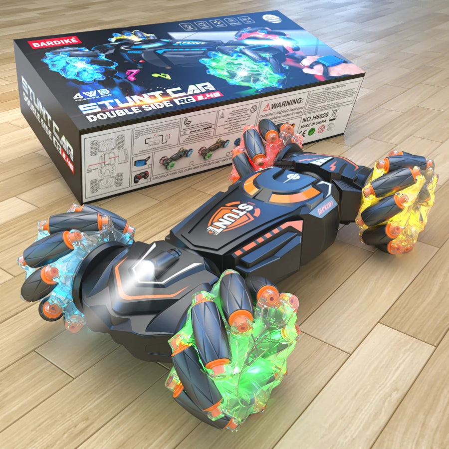 Voiture Drift Lumineuse avec Rotation RC - RC Télécommandé
