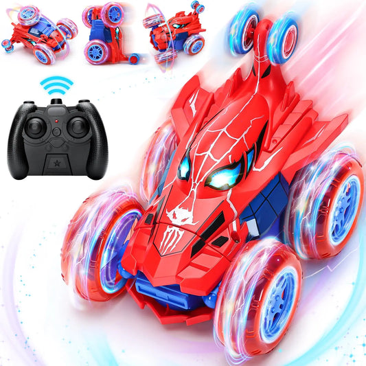 Voiture Télécommandée Lumineuse Spiderman - RC Télécommandé
