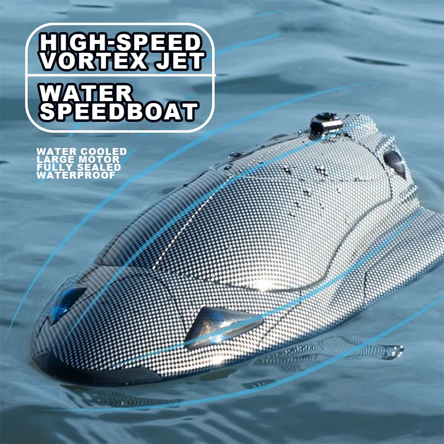 Bateau en Carbone RC (Nage Comme un Poisson) - RC Télécommandé