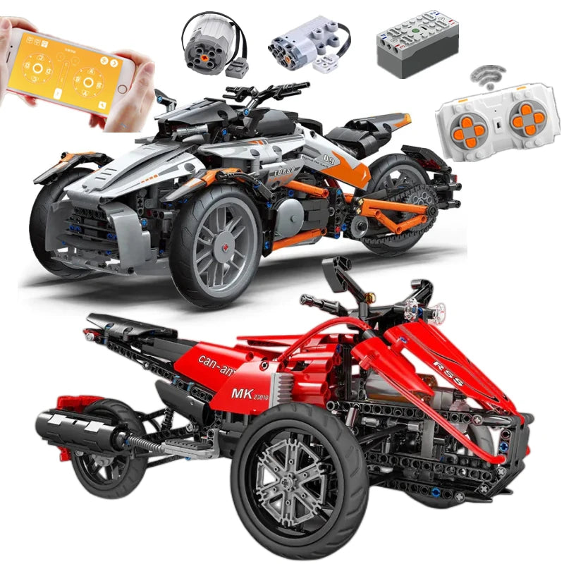 Moto RC à Construire - RC Télécommandé
