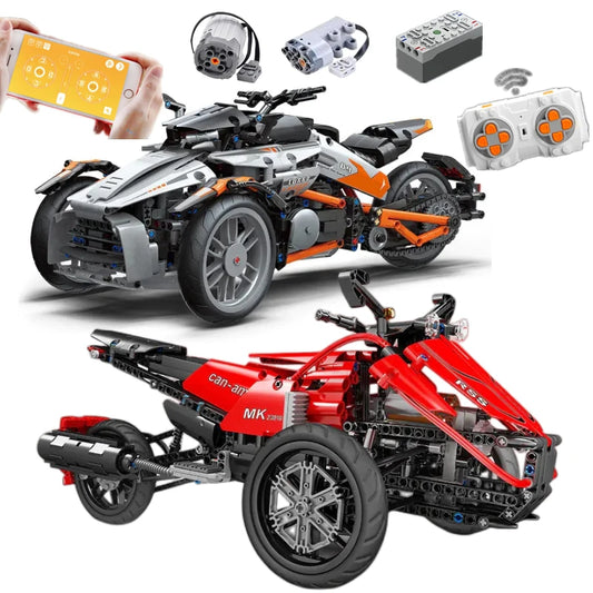 Moto RC à Construire - RC Télécommandé