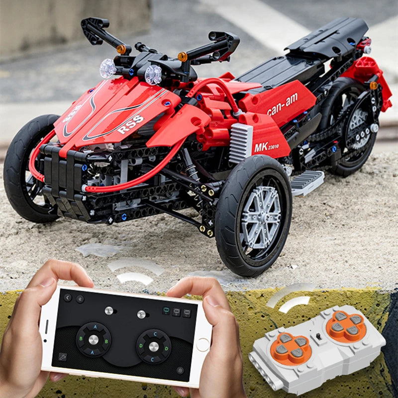 Moto RC à Construire - RC Télécommandé