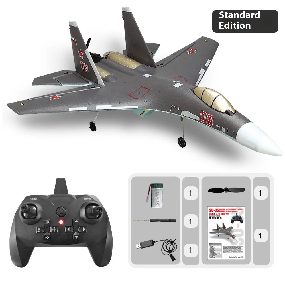 Avion de Chasse - Jouet Télécommandé - RC Télécommandé