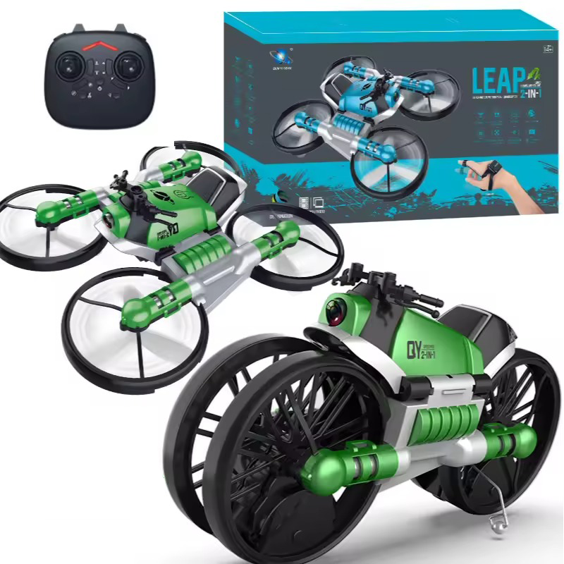 Drone Moto 2 en 1 Radiocommandé - RC Télécommandé