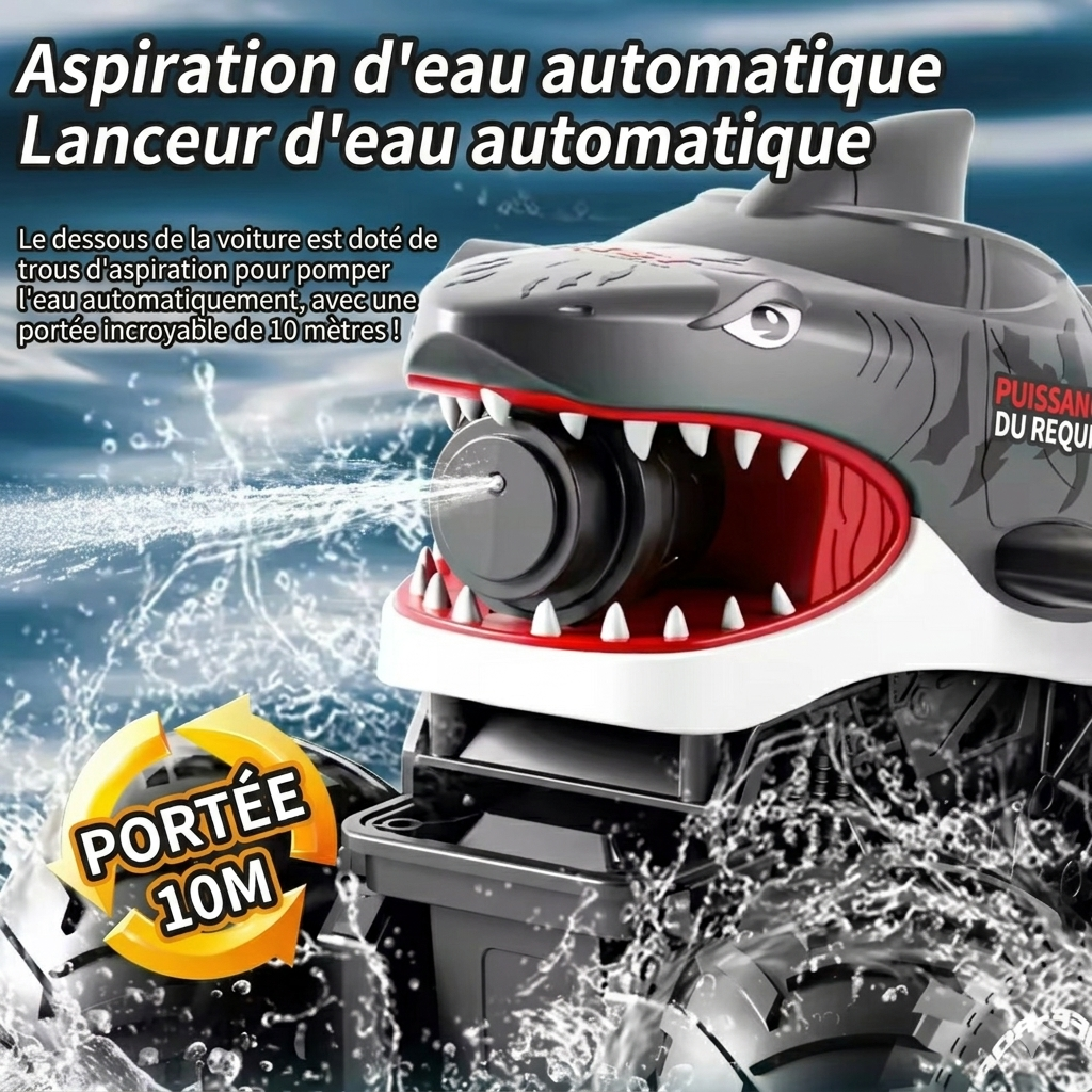 Monster Truck Requin Télécommandé - RC Télécommandé