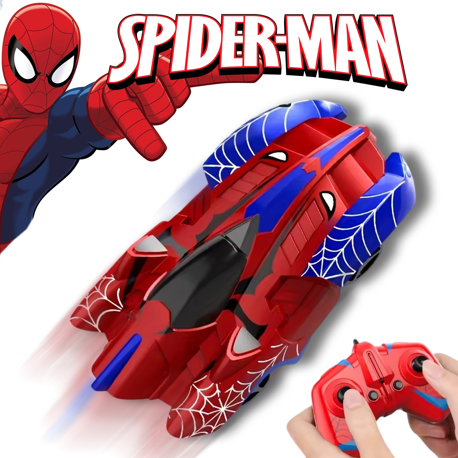 Voiture Télécommandée Grimpante Spiderman - RC Télécommandé