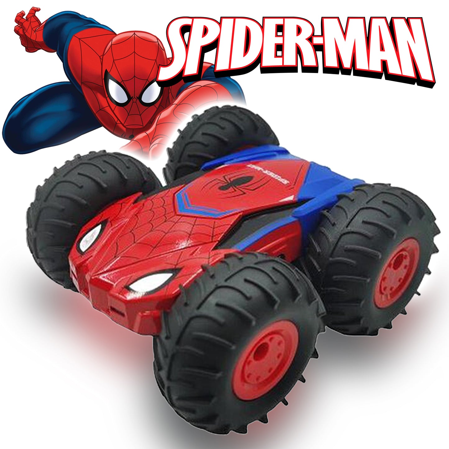 Voiture Spiderman Cascade Télécommandée