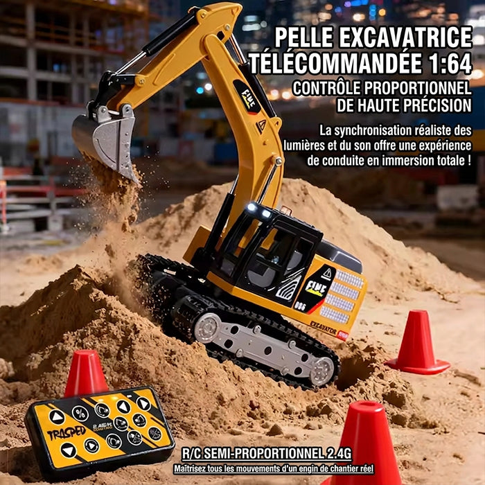Mini Pelleteuse Télécommandée - RC Télécommandé