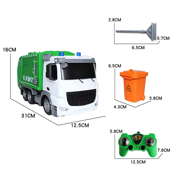 Camion Poubelle Télécommandé