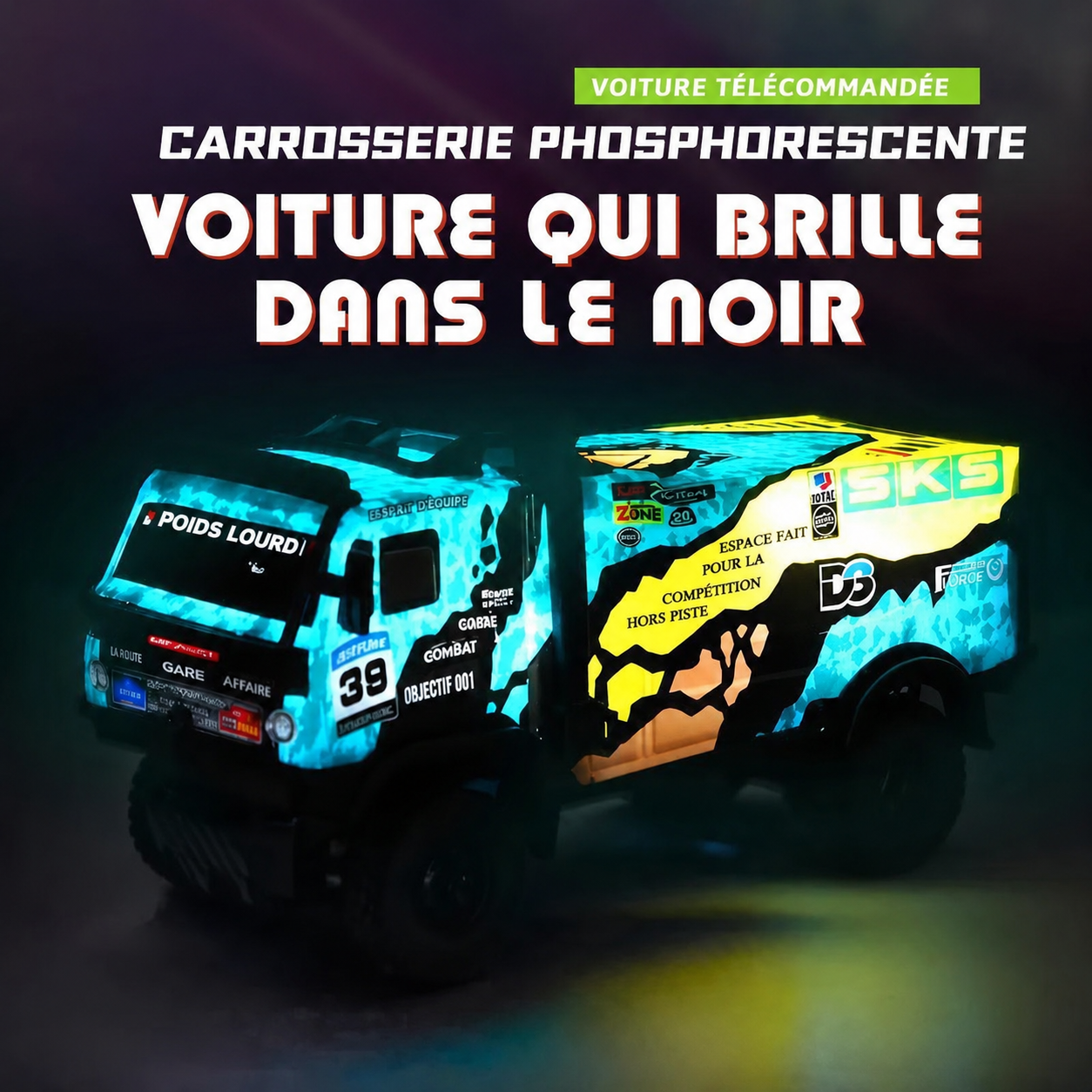 Camion Télécommandé Tout-Terrain
