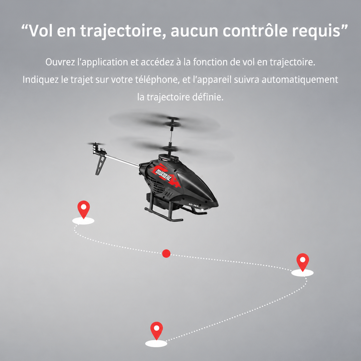 Hélicoptère Télécommandé avec Caméra