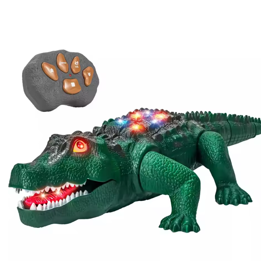 Dinosaure Crocodile Télécommandé - RC Télécommandé