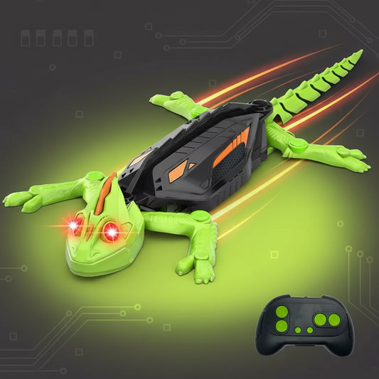 Lézard Télécommandé qui Grimpe aux Murs