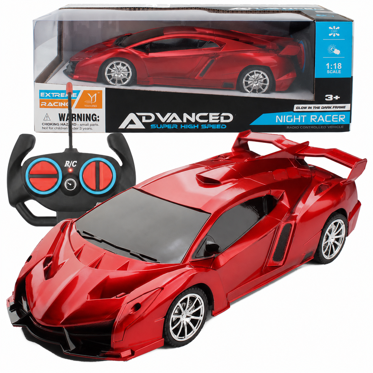 Voiture Télécommandée Rouge