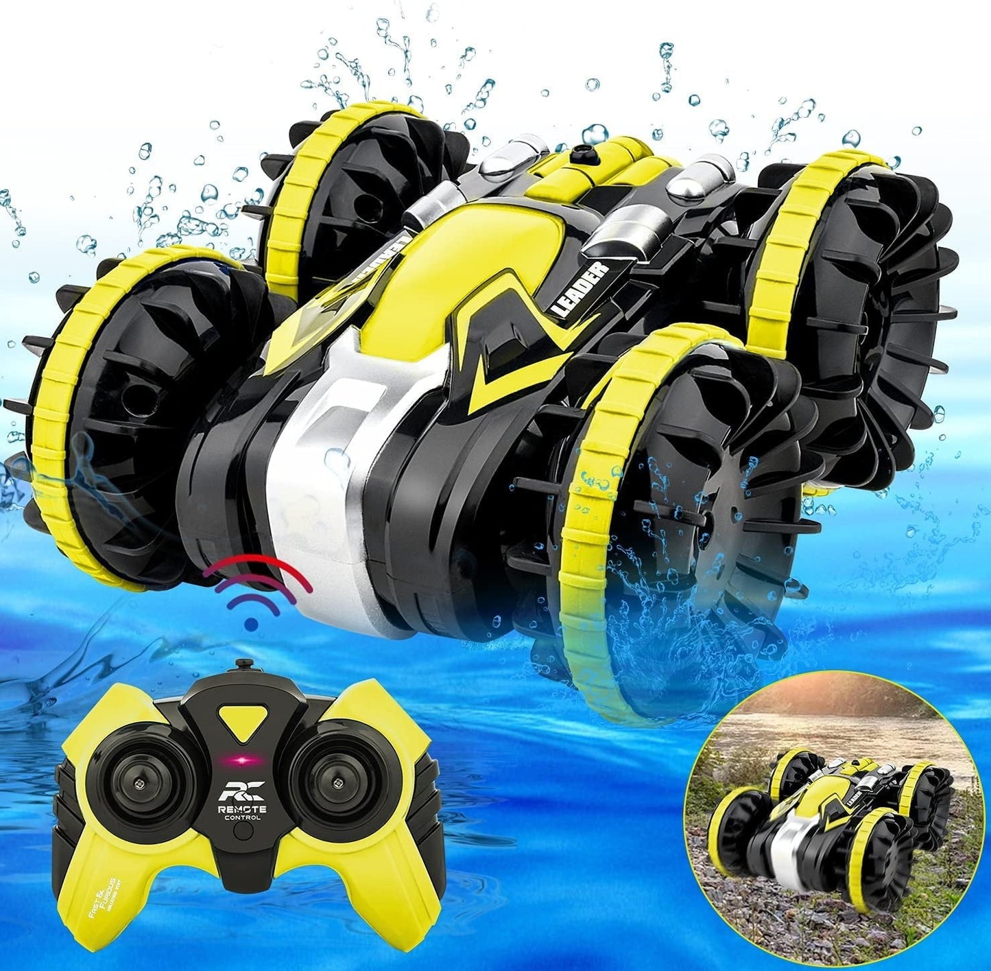 Voiture Aquatique Télécommandée - RC Télécommandé