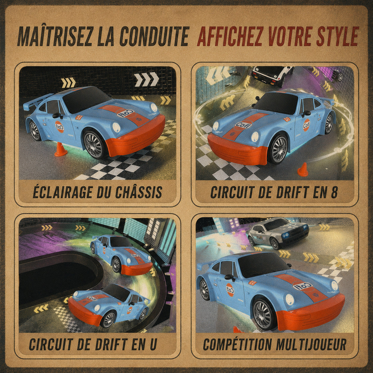 Voiture Télécommandée Vintage