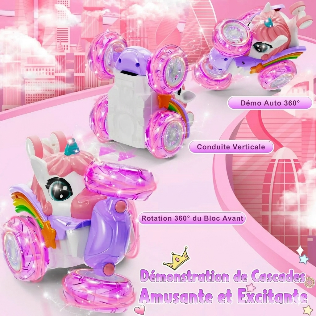 Voiture Télécommandée Licorne - RC Télécommandé
