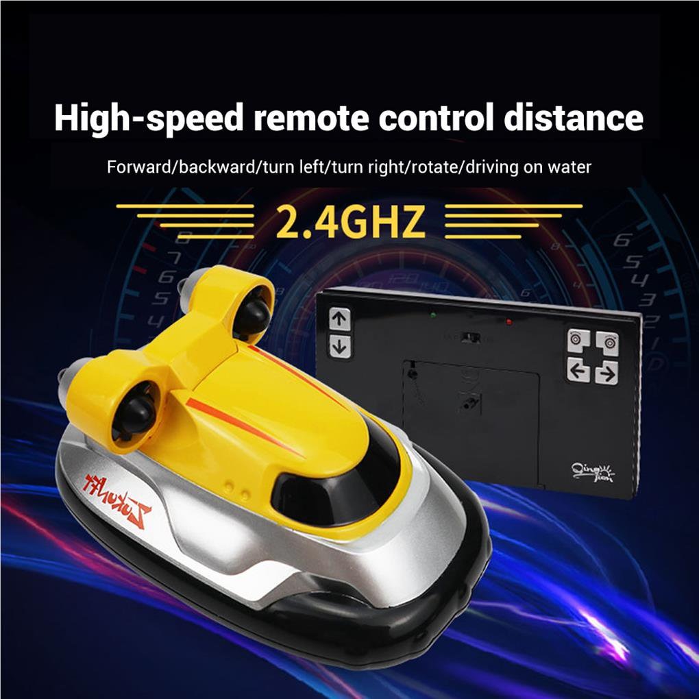 Mini Bateau Aéroglisseur Télécommandé - RC Télécommandé