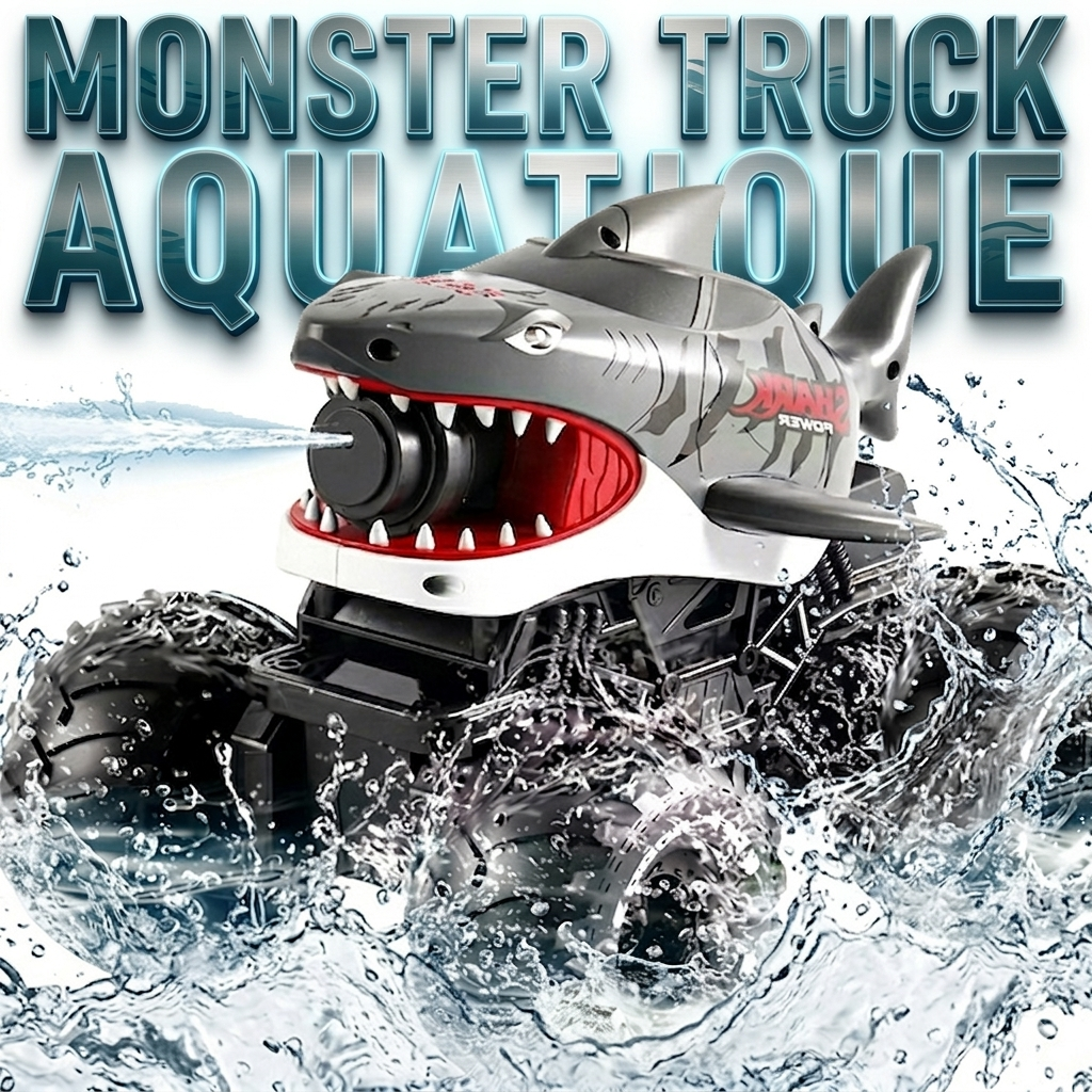 Monster Truck Requin Télécommandé - RC Télécommandé