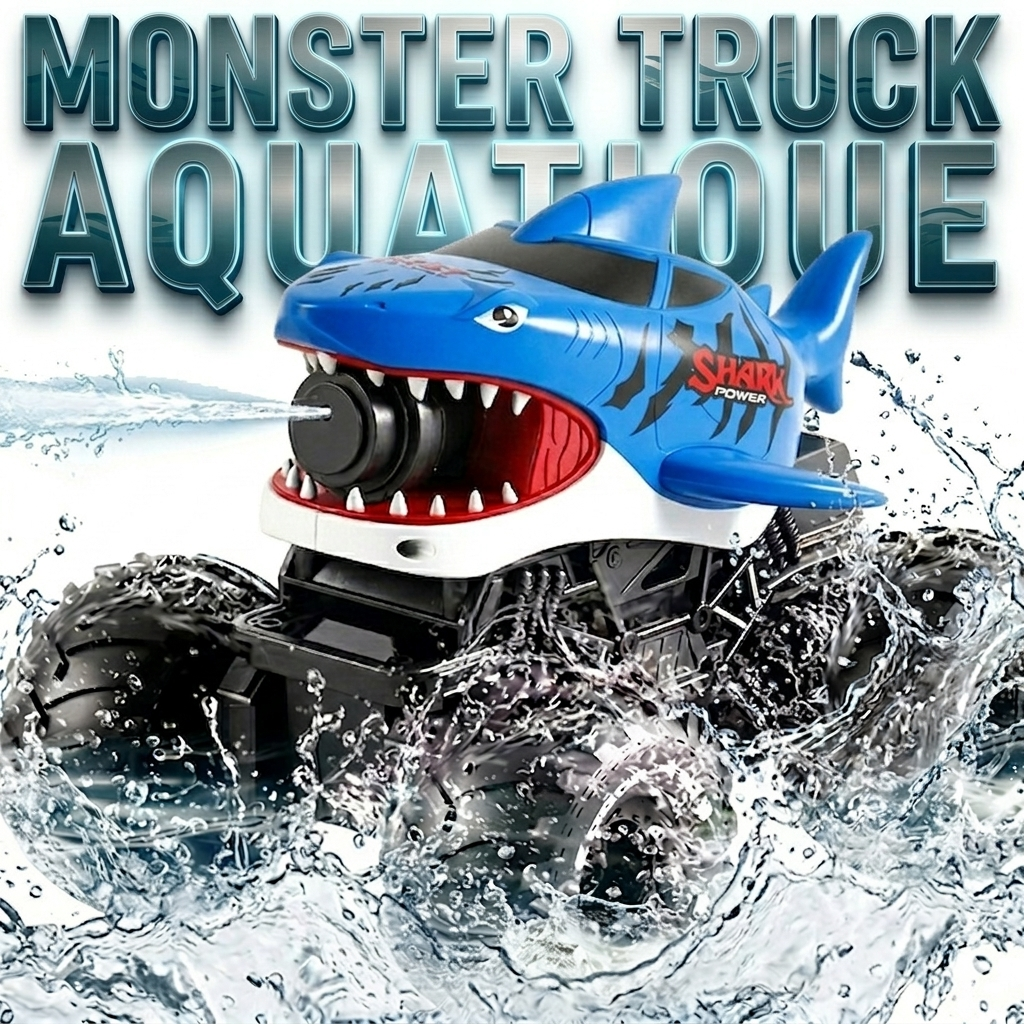 Monster Truck Requin Télécommandé - RC Télécommandé
