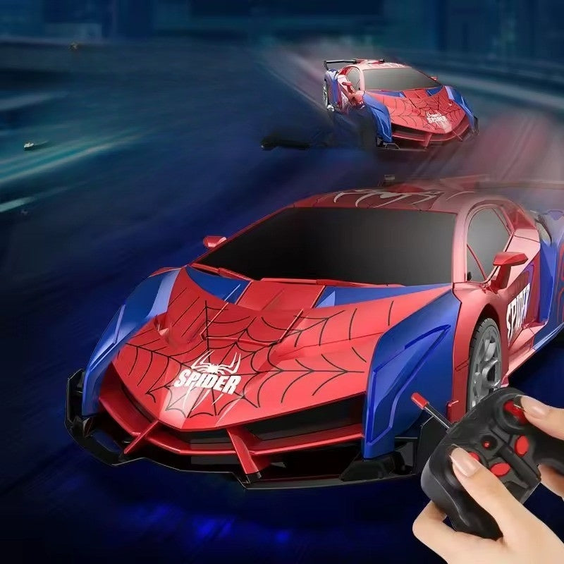 Voiture Spider-Man Robot 2 en 1 RC - RC Télécommandé