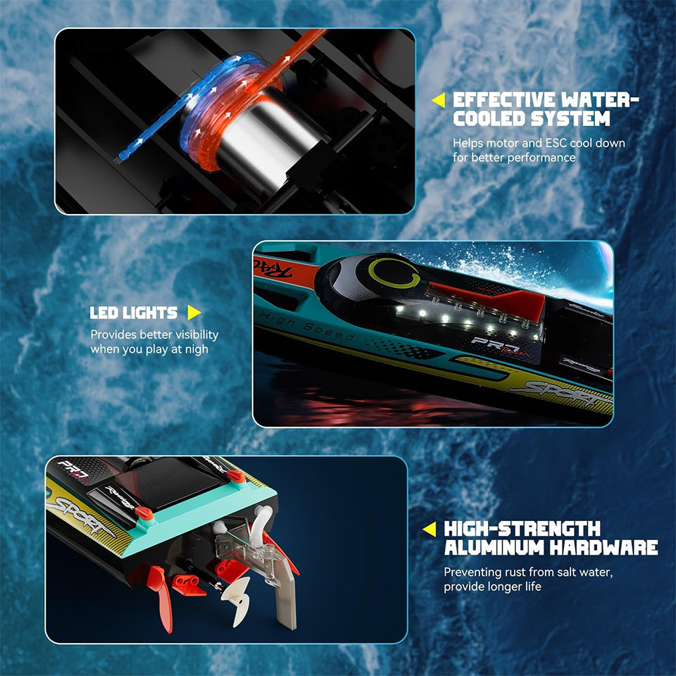 Bateau Télécommandé pour Adulte - RC Télécommandé