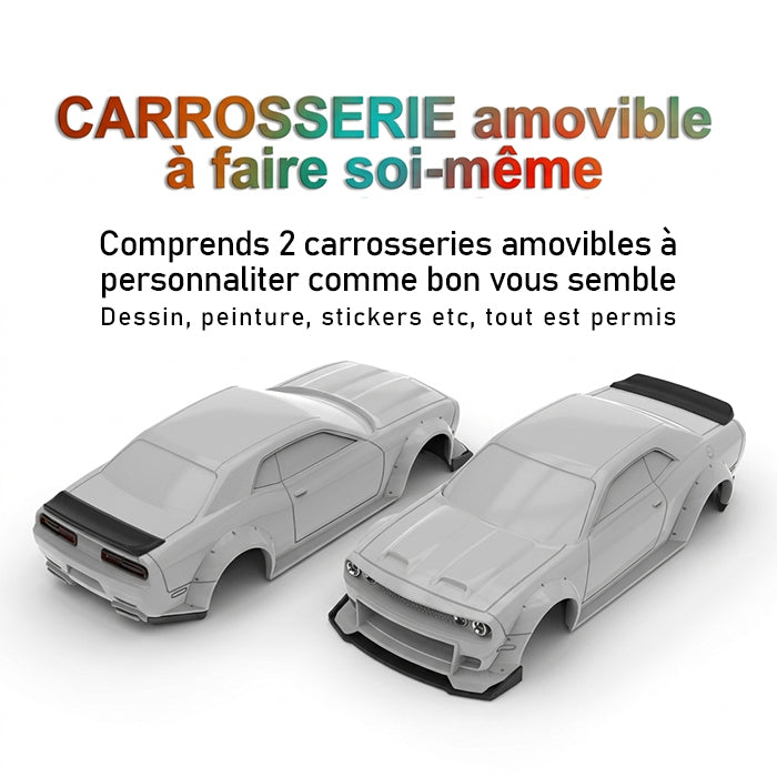 Mini Voiture de Course Ultra Rapide RC - RC Télécommandé