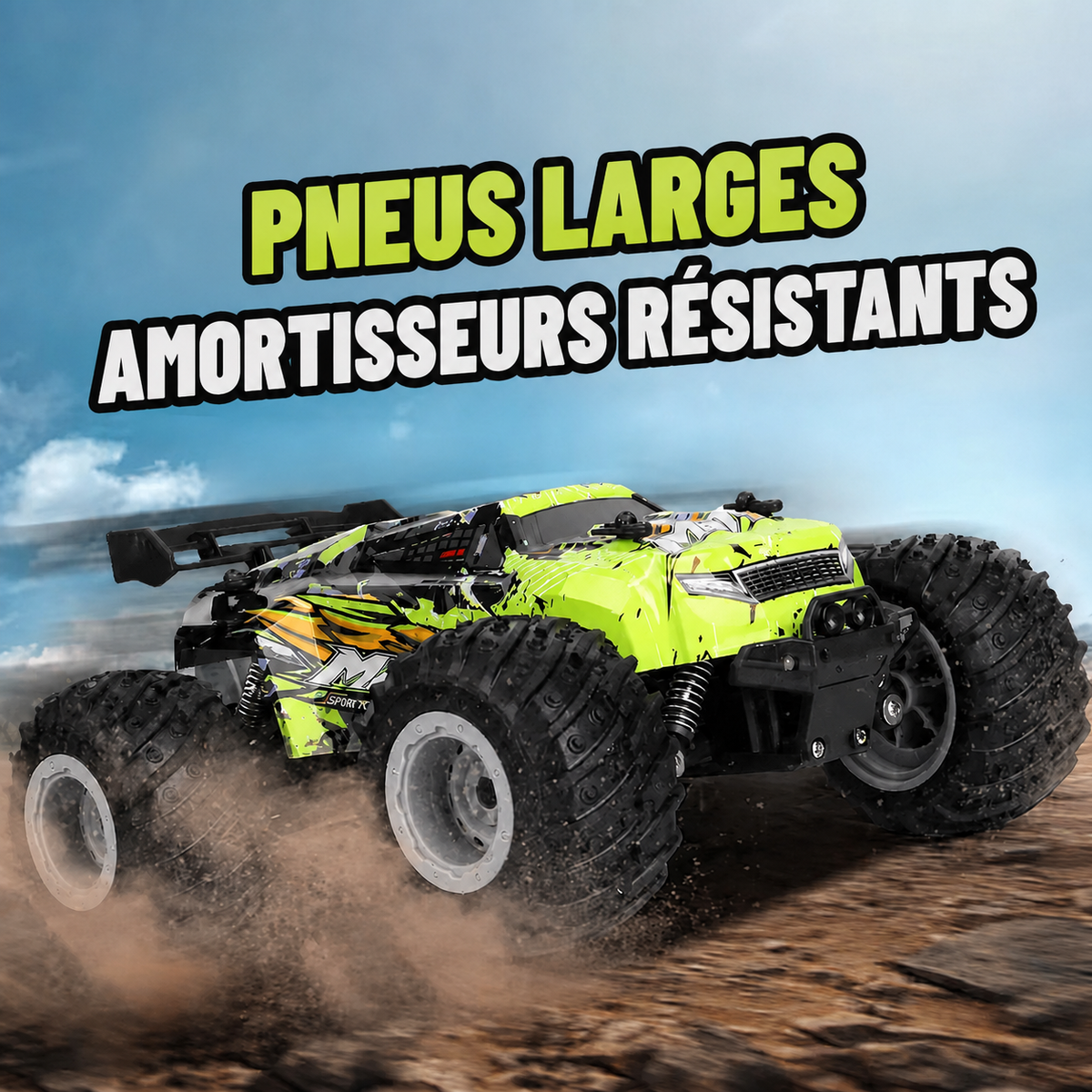 Voiture Tout Terrain Télécommandée