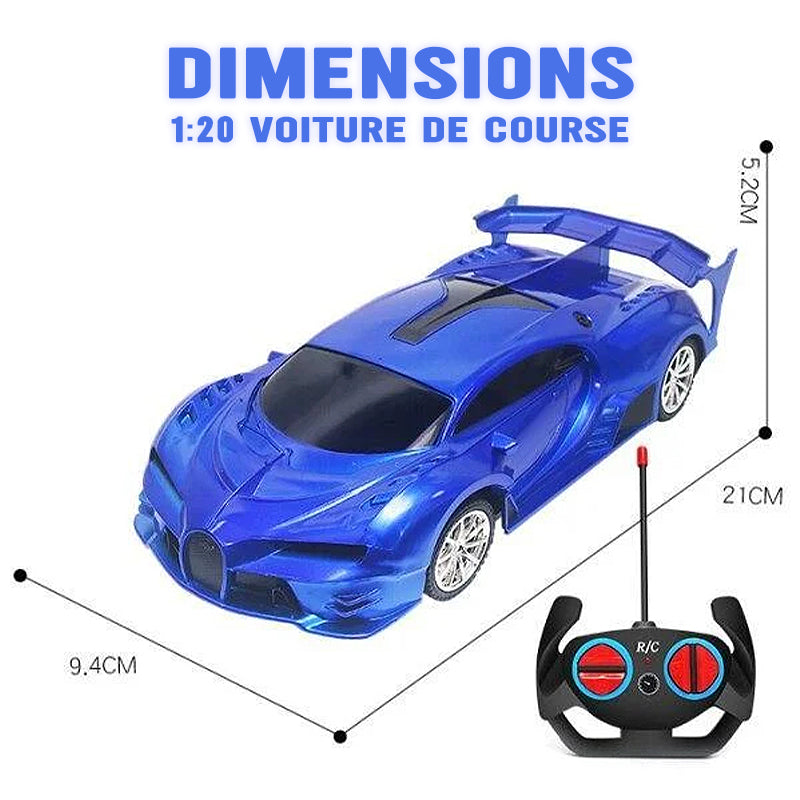 Voiture Télécommandée Bleue