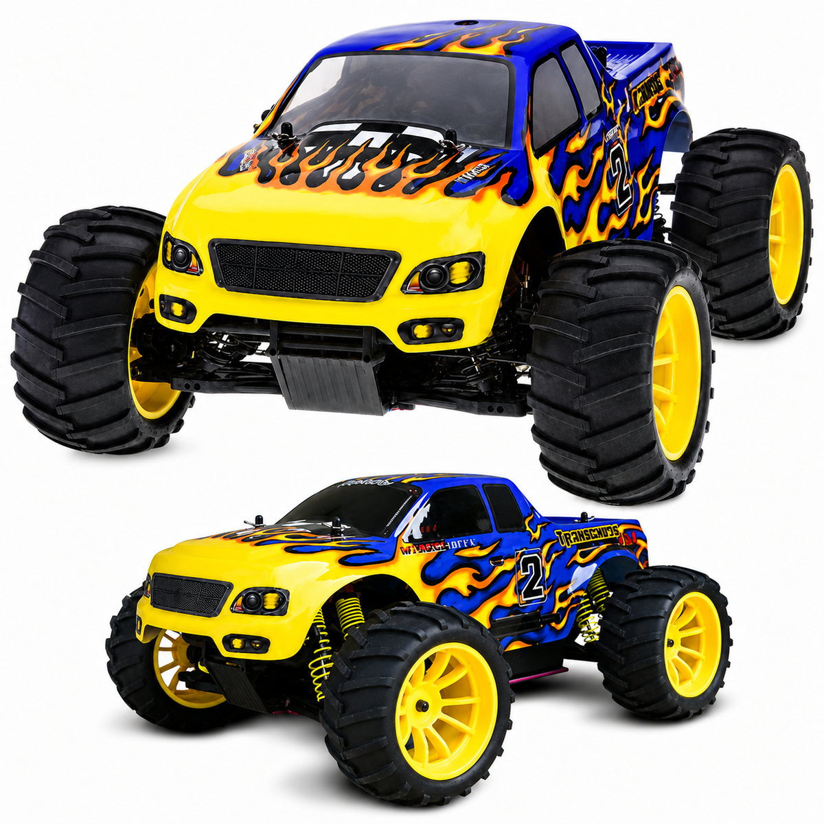 Voiture Radiocommandée Thermique 4x4