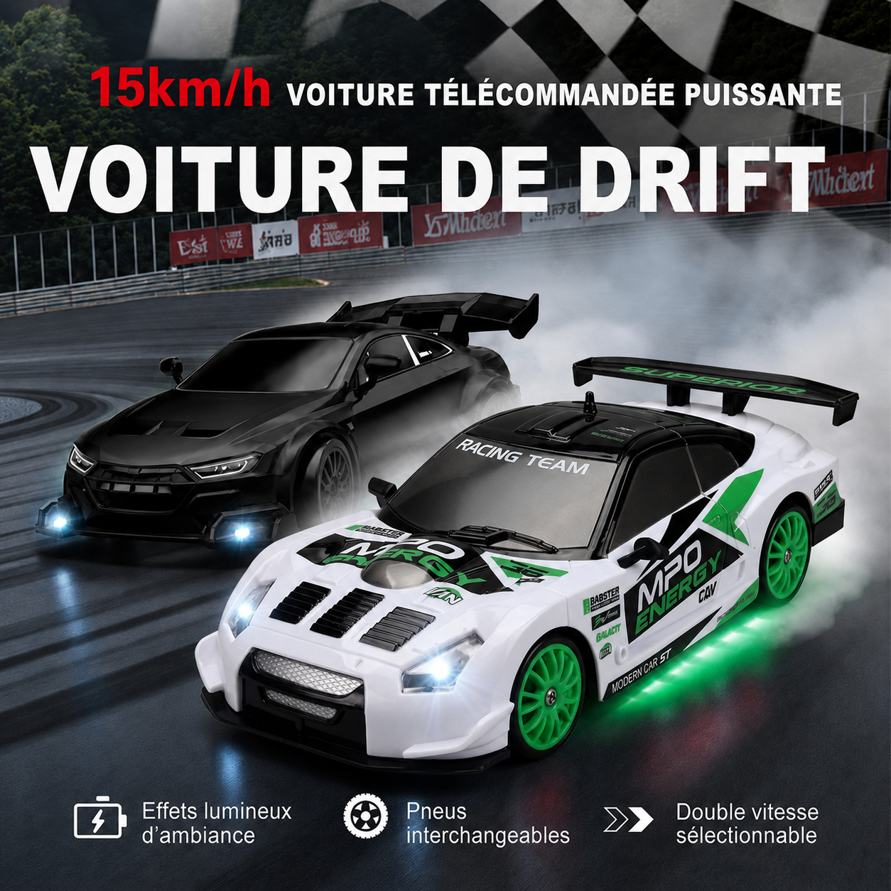 Voiture Télécommandée Enfant - RC Télécommandé