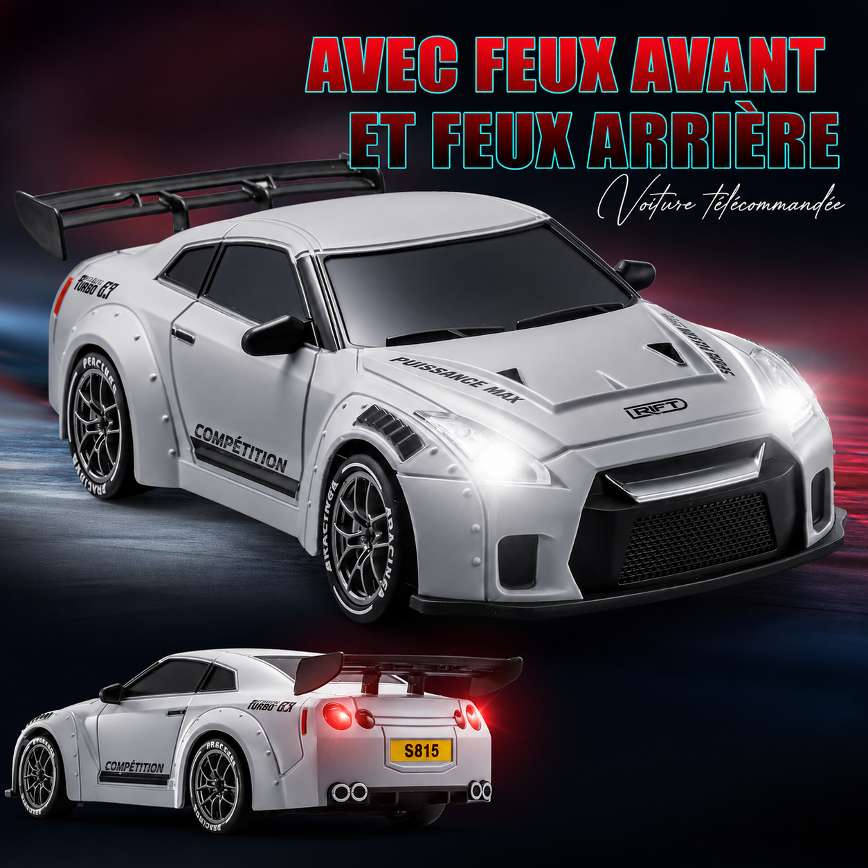 Voiture Drift Télécommandée - RC Télécommandé
