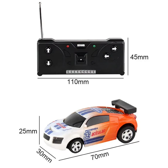 Mini Voiture de Course Radiocommandée - RC Télécommandé