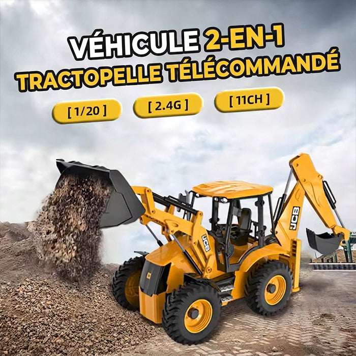 Tractopelle Télécommandé - RC Télécommandé