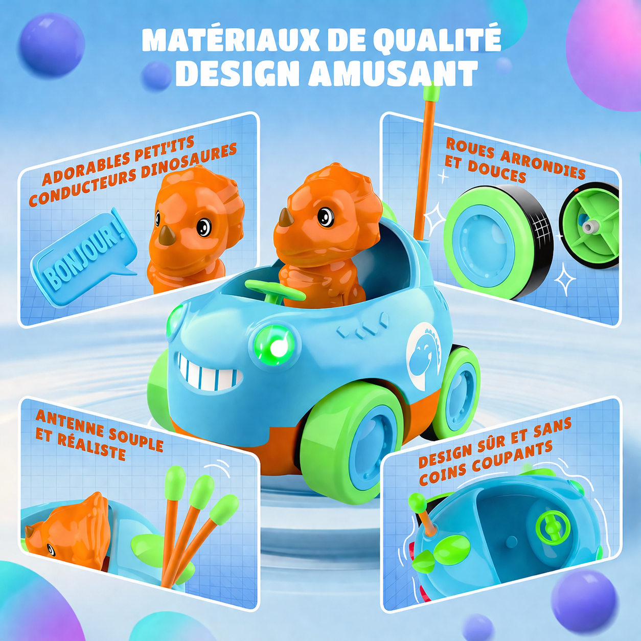 Voiture Télécommandée Bébé 2 ans