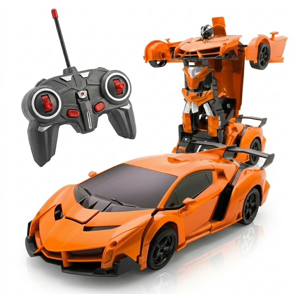 Voiture Robot Transformable Télécommandée - RC Télécommandé