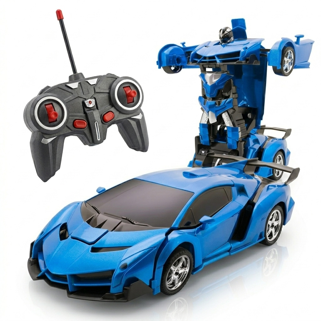Voiture Robot Transformable Télécommandée - RC Télécommandé