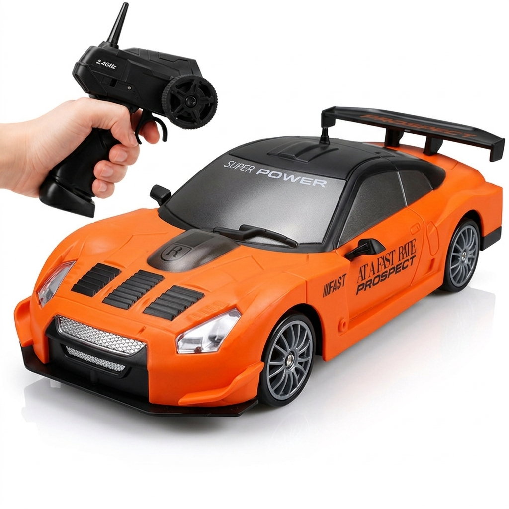 Voiture Télécommandée Orange - RC Télécommandé