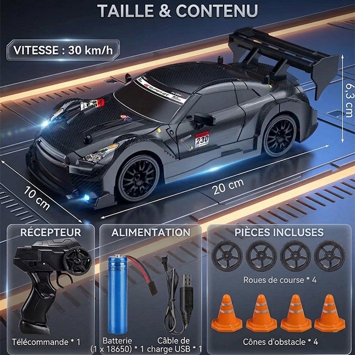Voiture Racing Radiocommandée - RC Télécommandé