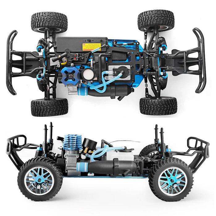 Voiture 4x4 Thermique Radiocommandée Tout-Terrain - RC Télécommandé